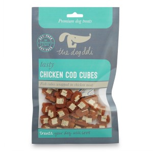 Petface Chicken Cod Cubes Dog Deli